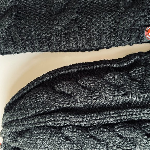 CANADA WEATHER GEAR Men's Thermal Plush Lined Hat & Headband - Picture 4 of 6